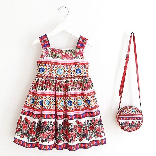 2 Piece Isla Dress and Matching Purse