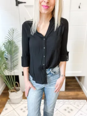 9-5 Button Up Blouse