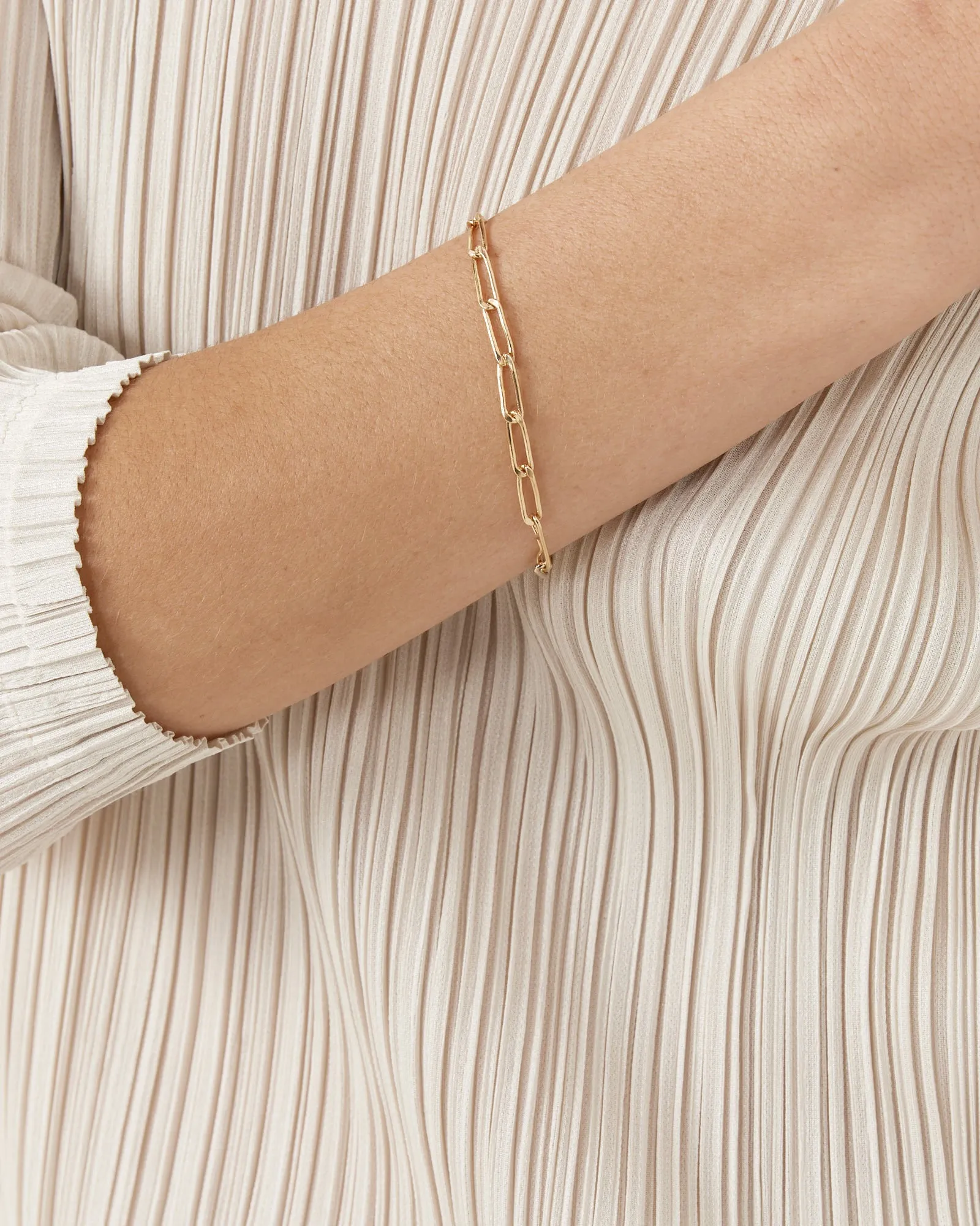 Adriana Bracelet in 14K Plated Brass