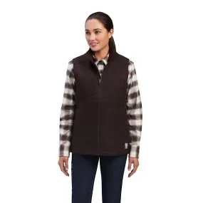 Ariat Womens Rebar DuraCanvas Insulated Vest Mole