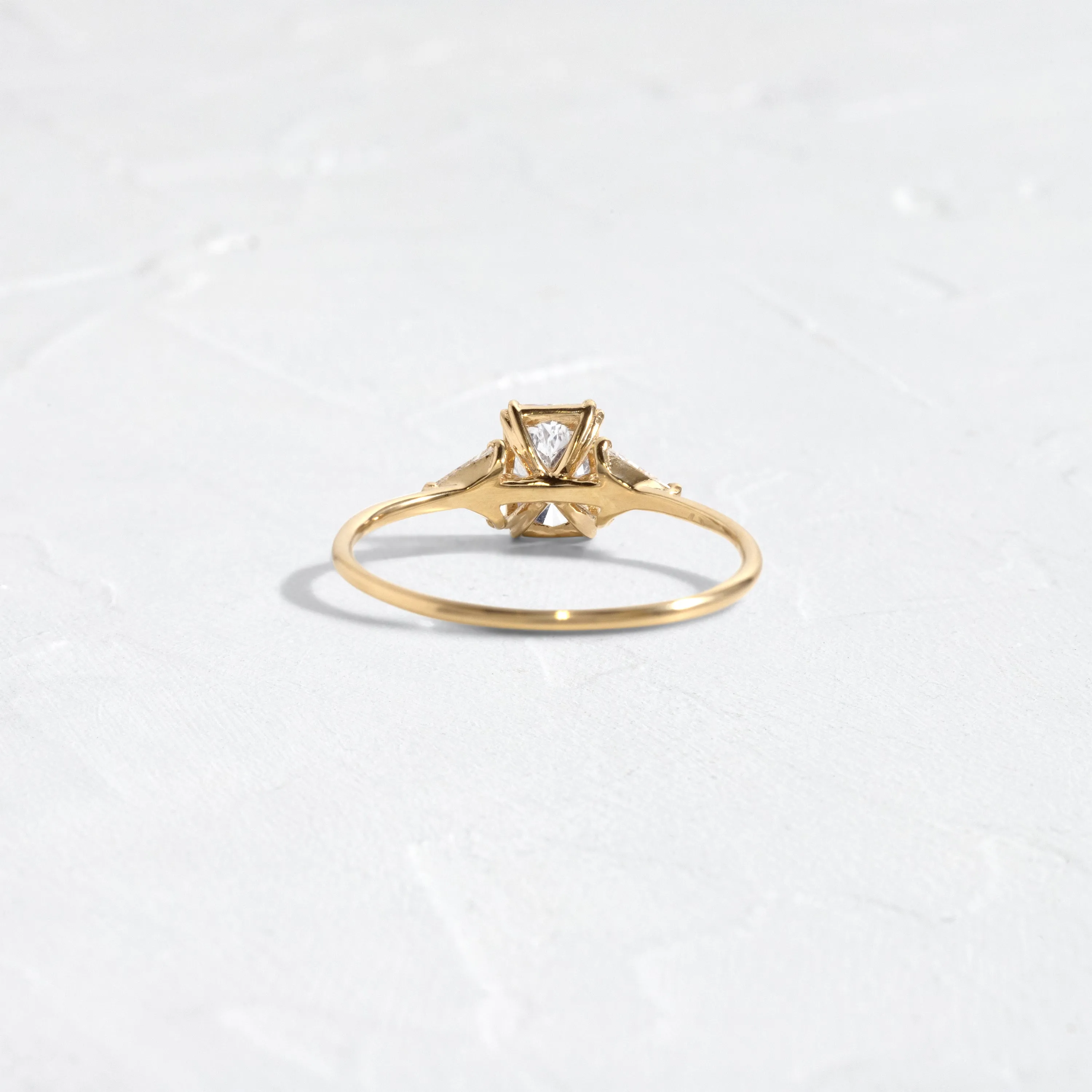 Arrow Ring, 0.7ct. Radiant Cut