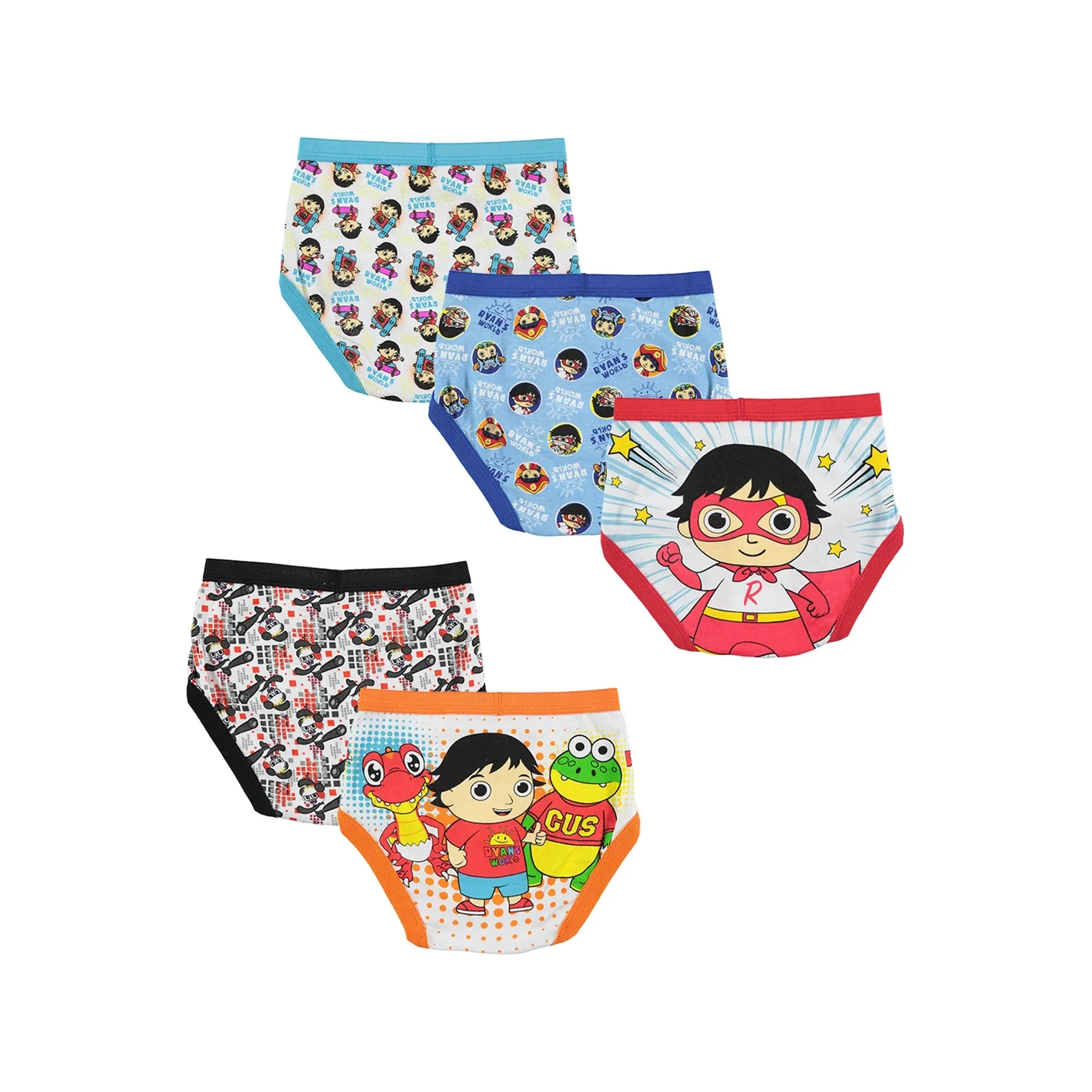 Assorted Characters Pack of 5 Underwear 12221