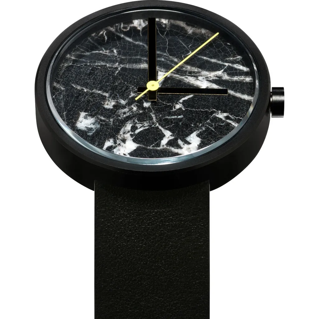 AÃRK Collective Daniel Emma Watch | Marble Nero