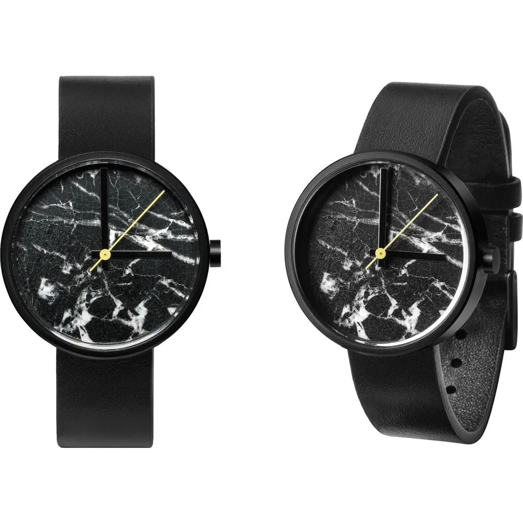 AÃRK Collective Daniel Emma Watch | Marble Nero