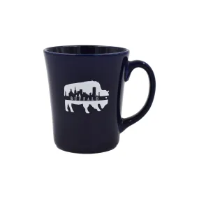 BFLO Cobalt Blue Skyline Mug