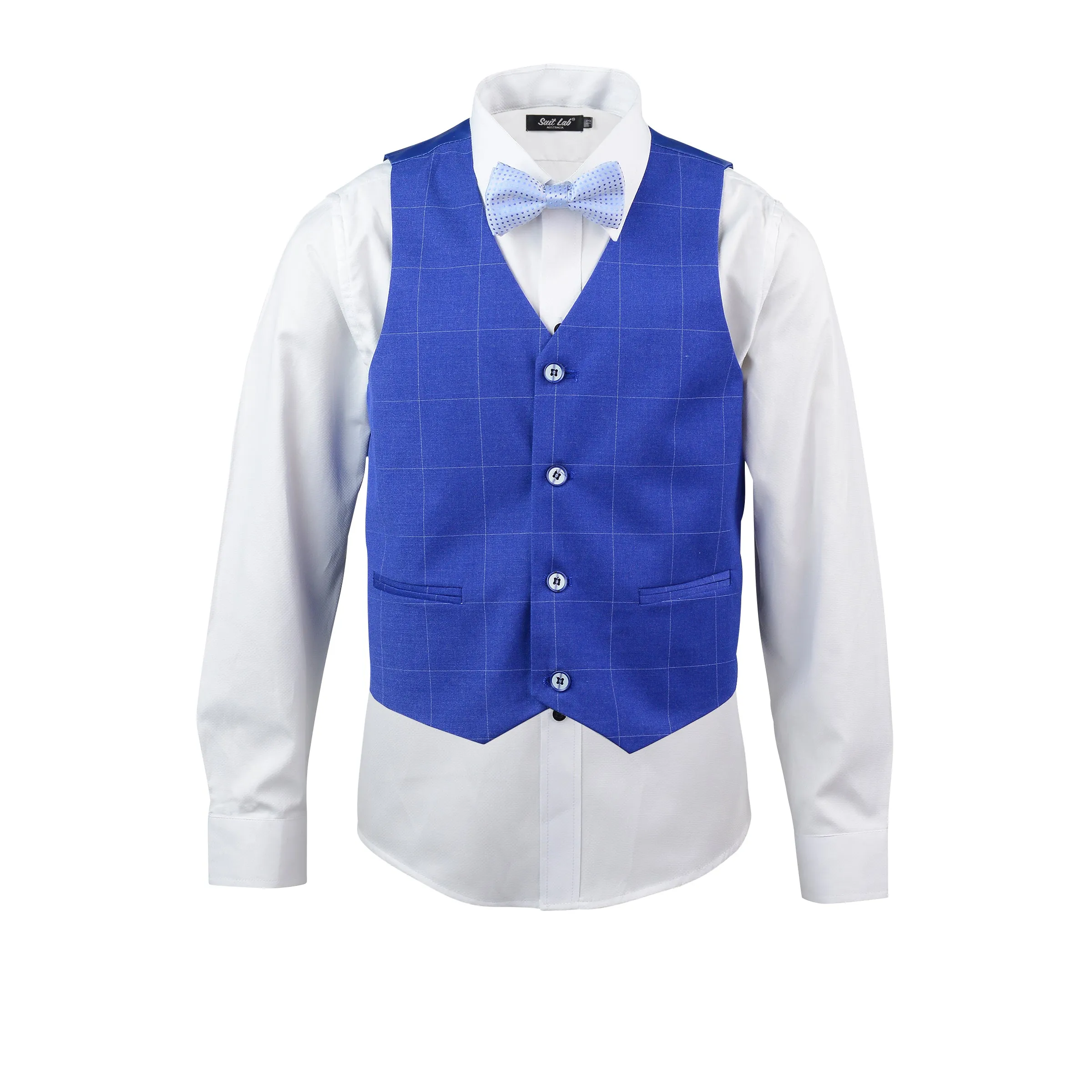 Boys Kingston Blue Vest