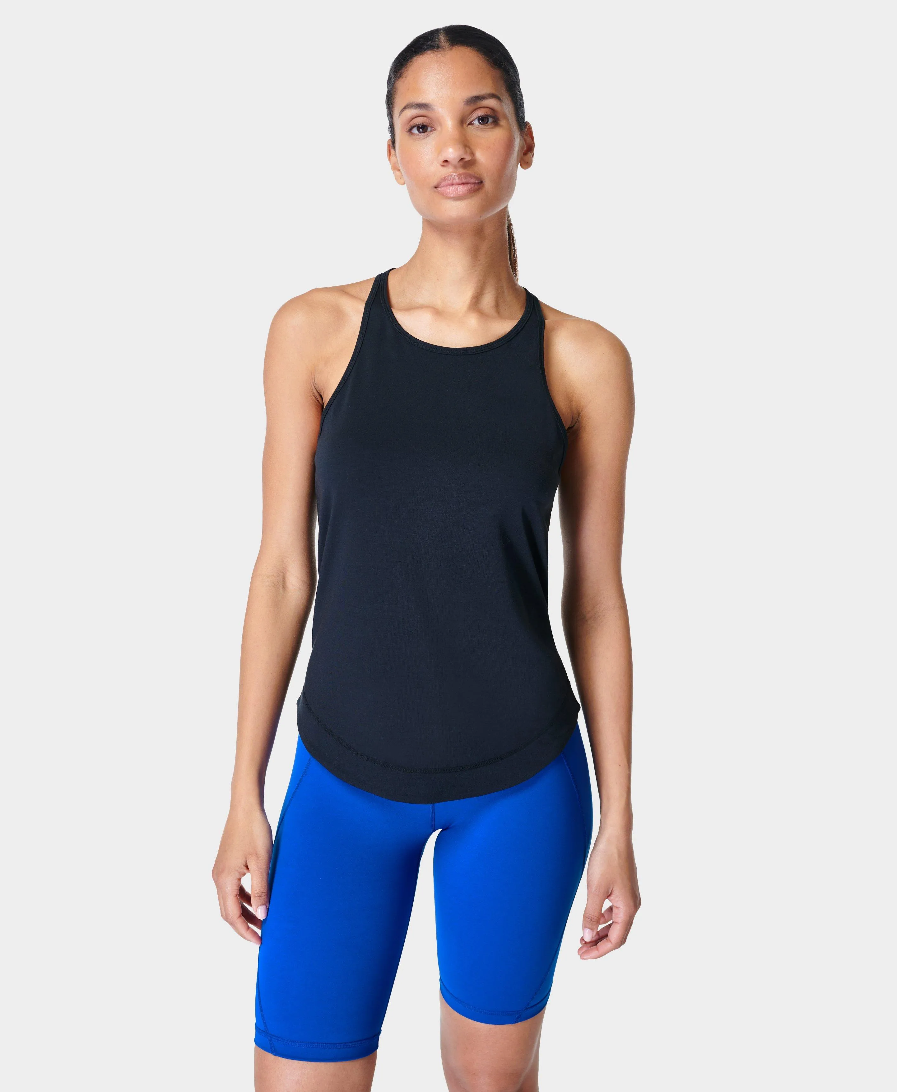 Breathe Easy Run Tank Top Sb9123 Black