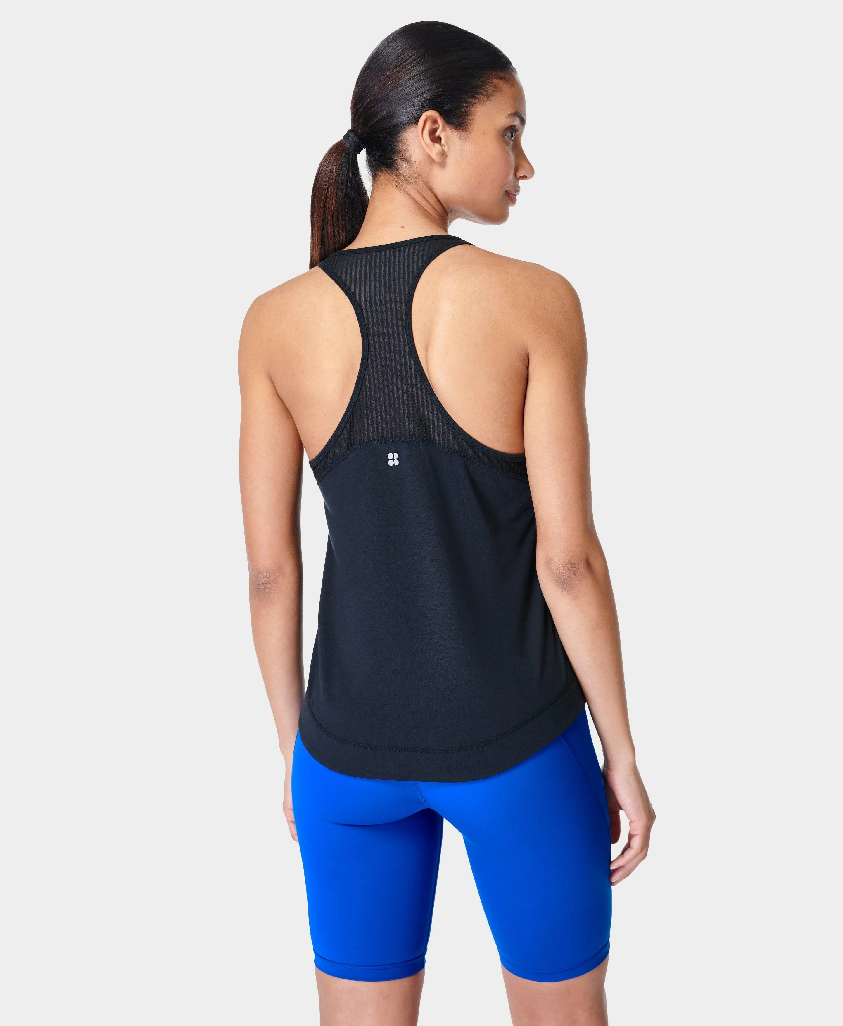 Breathe Easy Run Tank Top Sb9123 Black