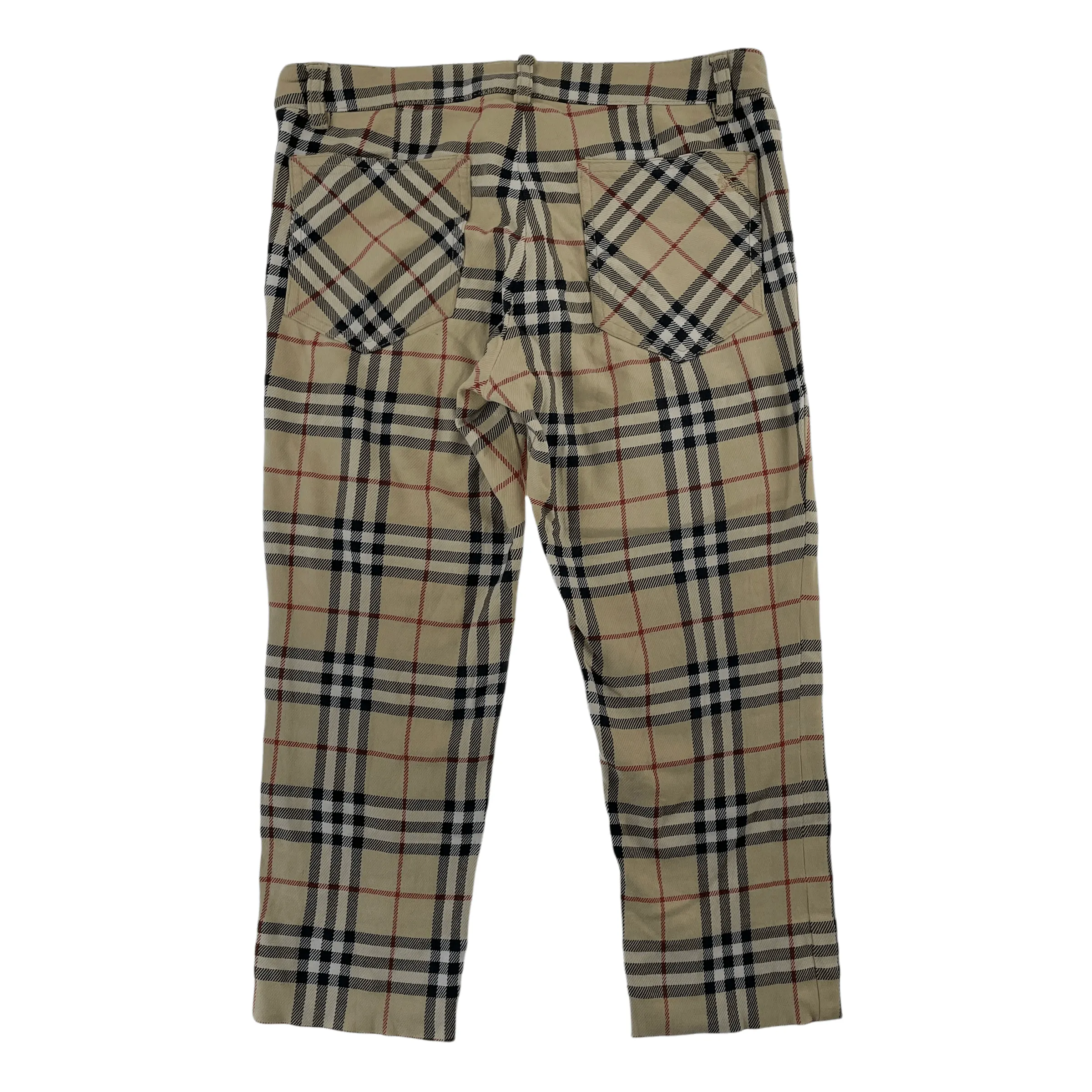 Burberry nova check long shorts W27