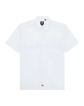 Camicia Dickies Work Shirt SS Rec White