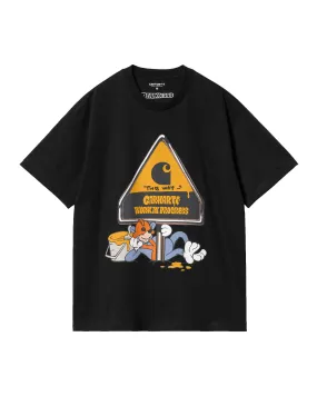 Carhartt Wip Deadkebab Workin On It T-Shirt Nero