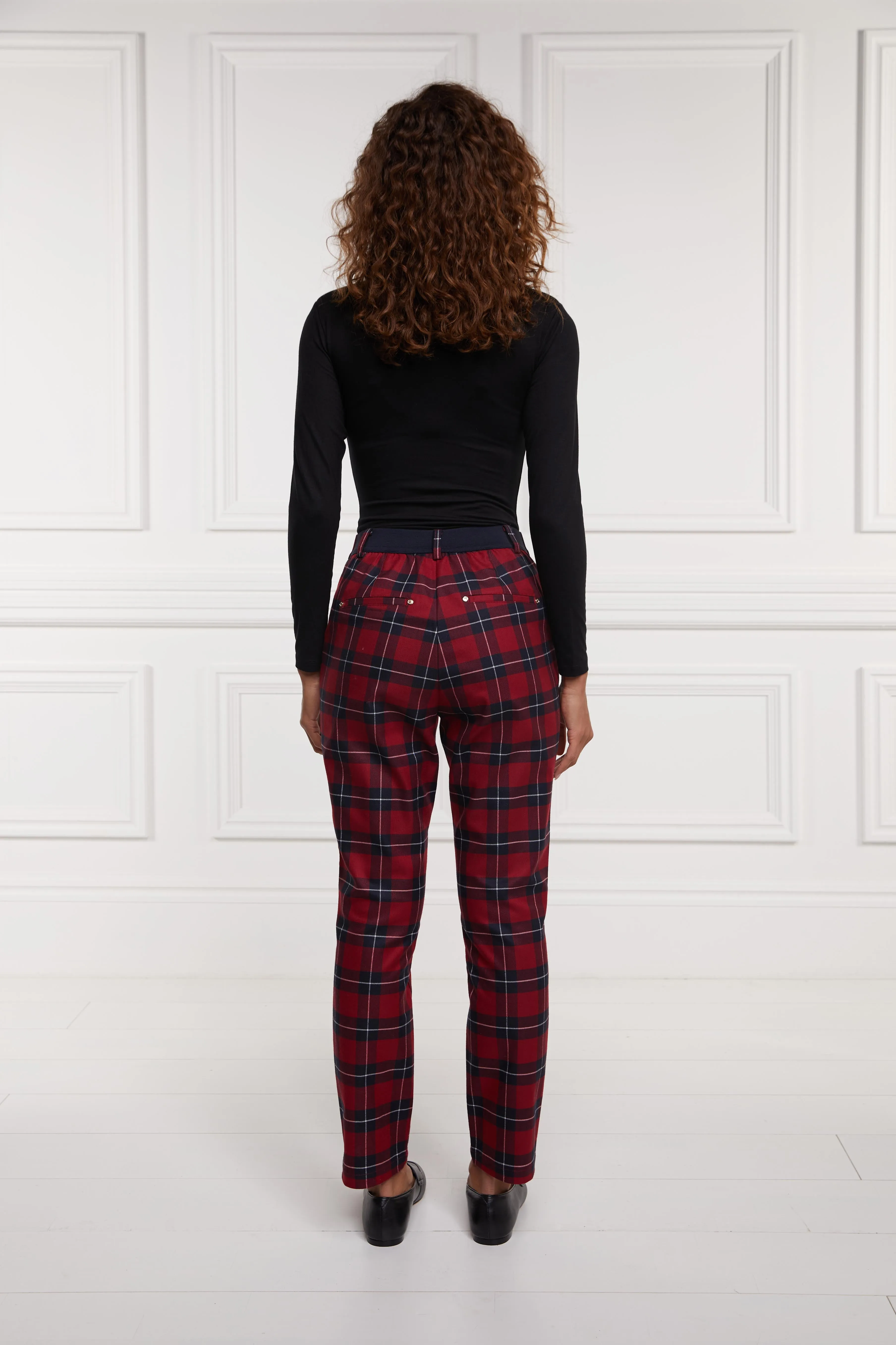 Charlton Trousers (Red Tartan)