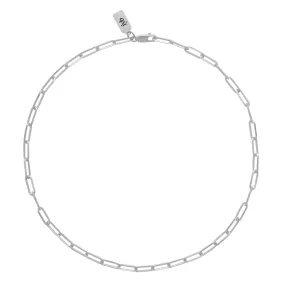 CLAIRE CHAIN NECKLACE SILVER