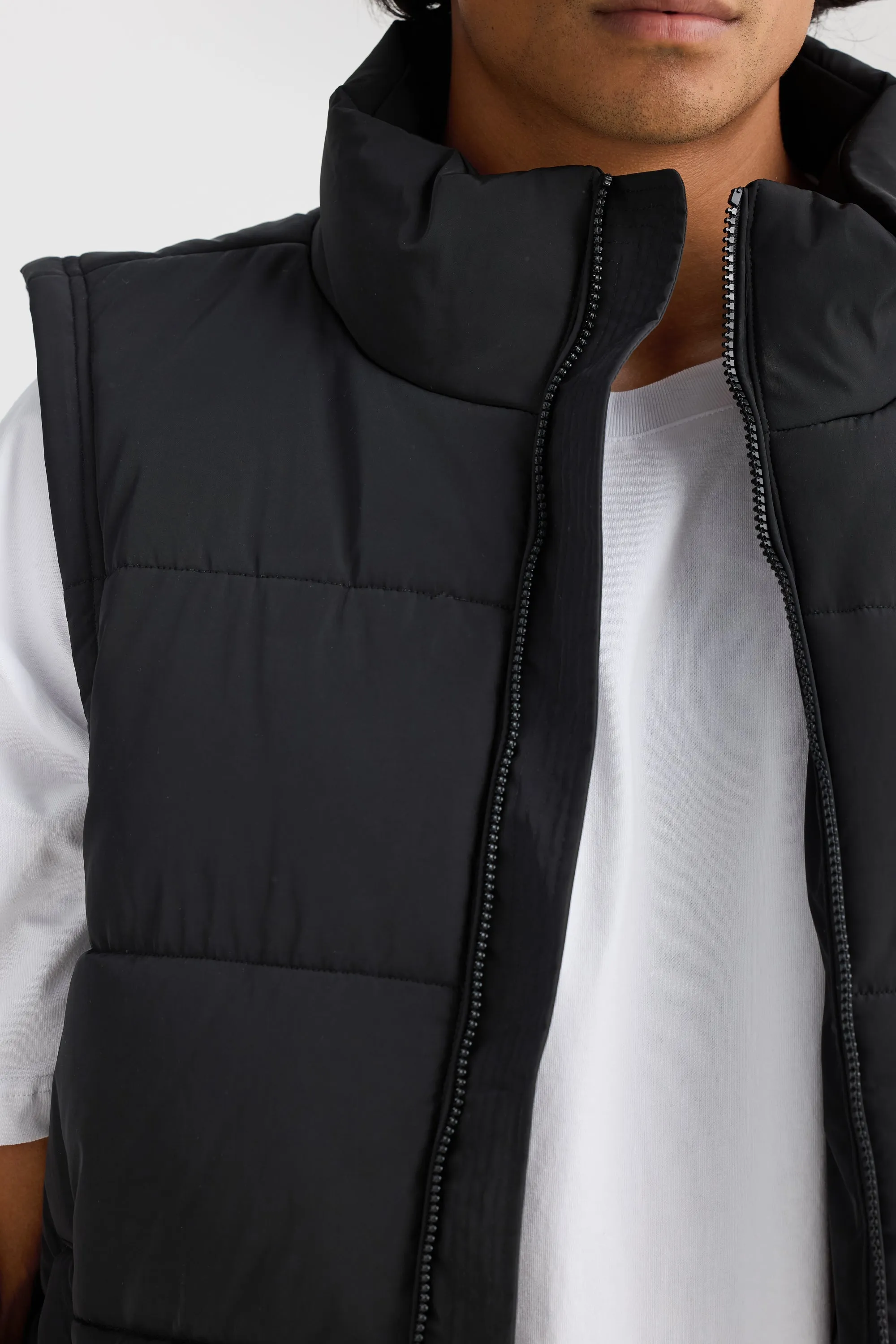 Colorado Black Puffer Vest