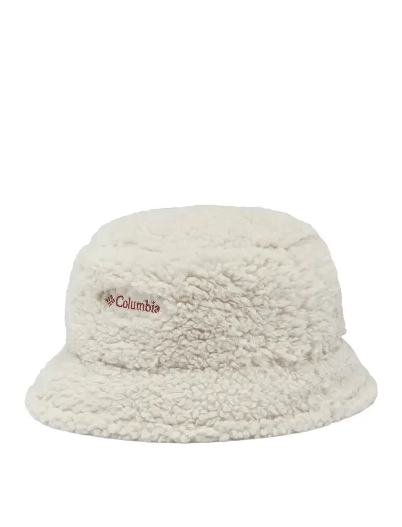 Columbia Unisex Winter Pass Reversible Sherpa Quilted Bucket Hat Beetroot / Dark Stone