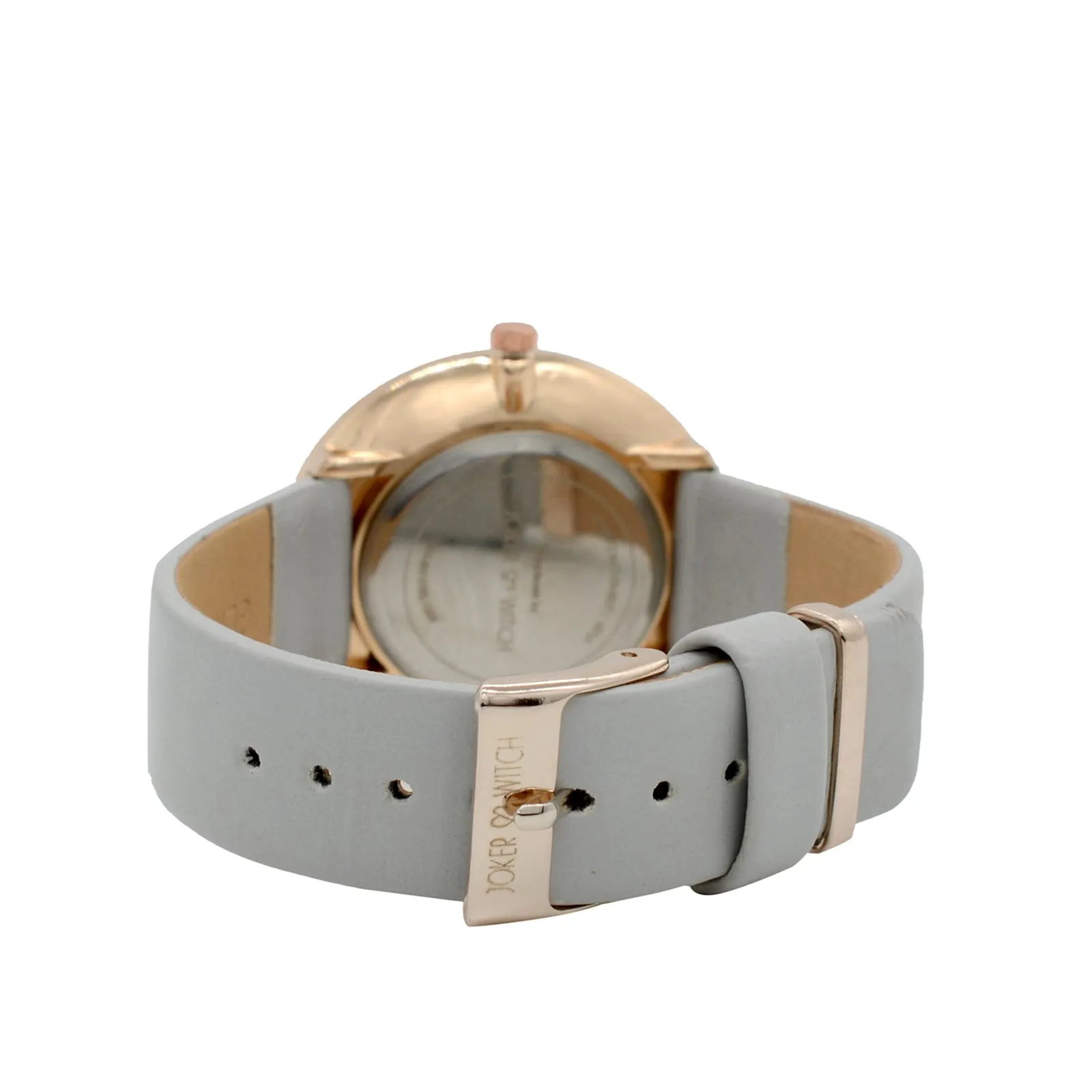 Elise Grey Marble Watch Bracelet Stack