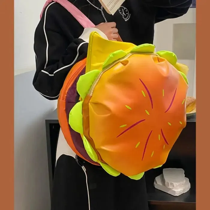 Harajuku Cheese Burger Backpack ON784