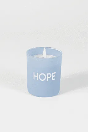 Hope Blue Soya Wax Blended Candle