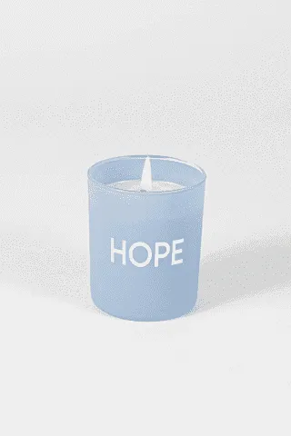 Hope Blue Soya Wax Blended Candle