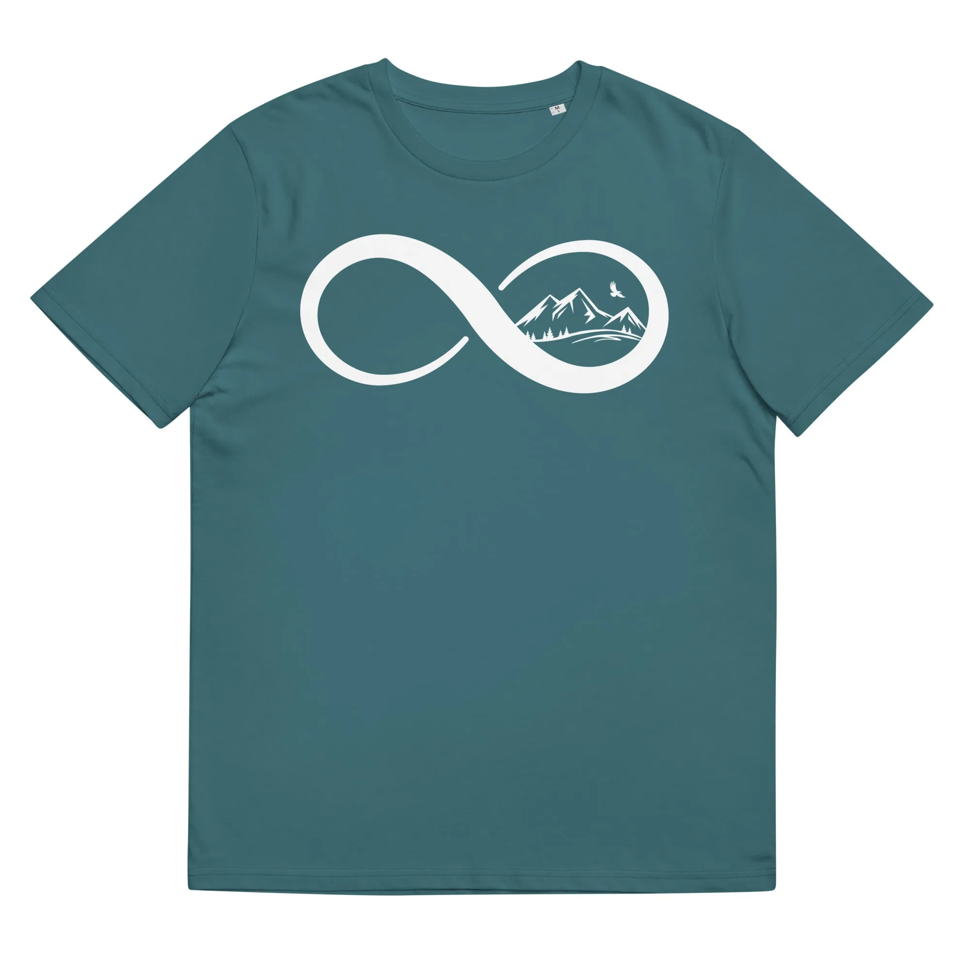 Infinity and Mountain - Herren Premium Organic T-Shirt