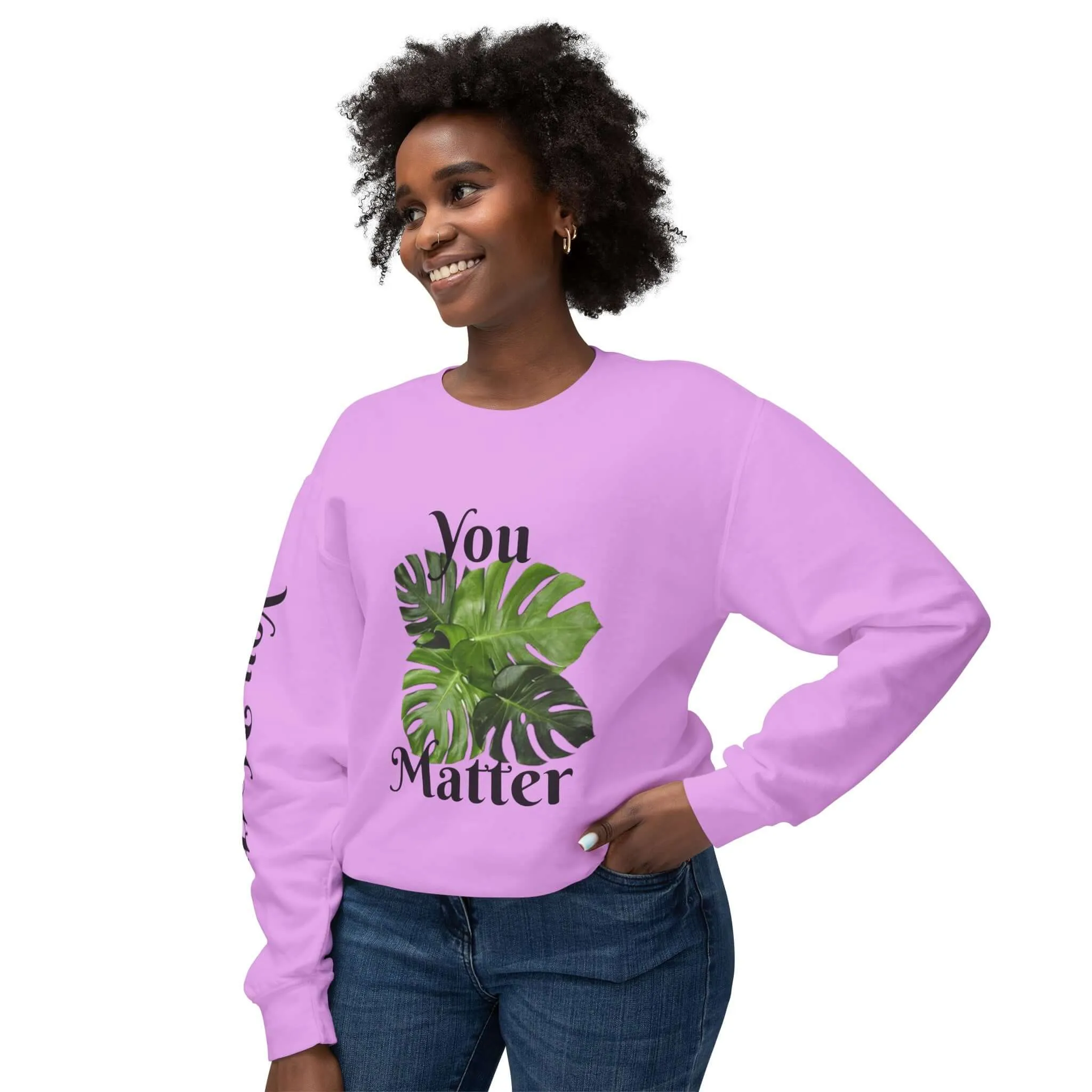 Lightweight Crewneck Sweatshirt | You Matter