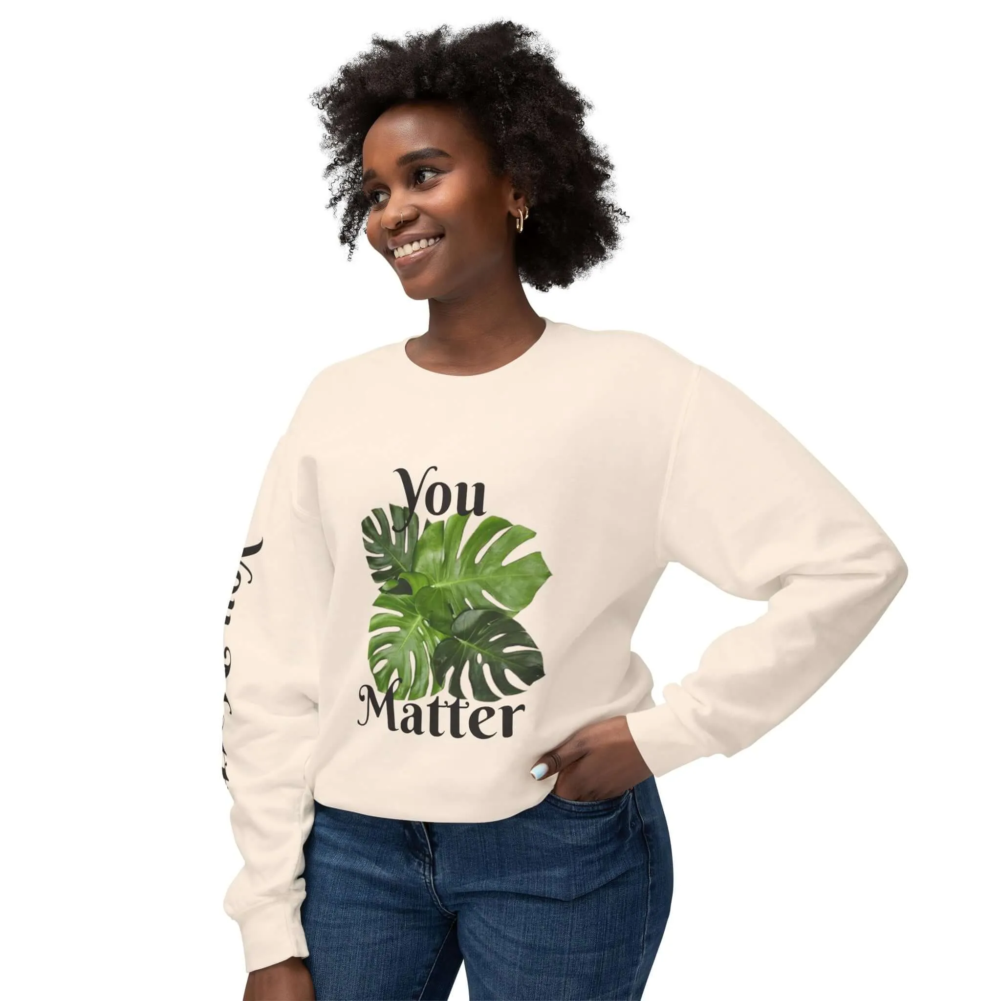 Lightweight Crewneck Sweatshirt | You Matter