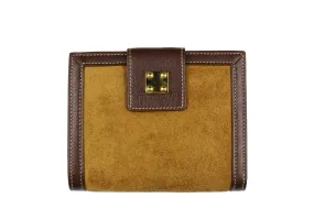 LOEWE suede wallet