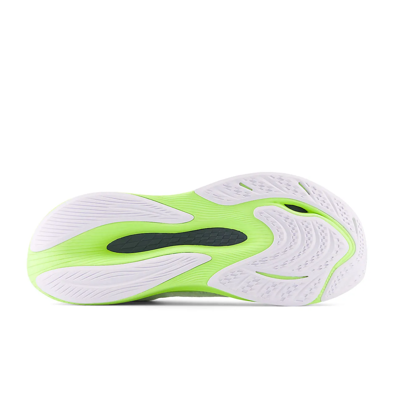 New Balance FuelCell Propel v4 (Mens) - White with bleached lime glo and graphite