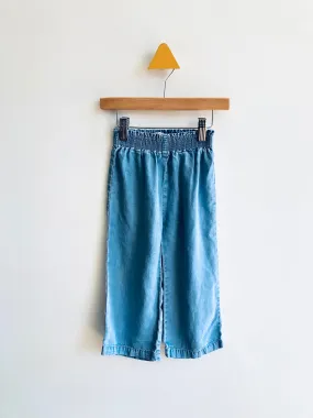 Paper Bag Waist Chambray Pants // 3-4Y