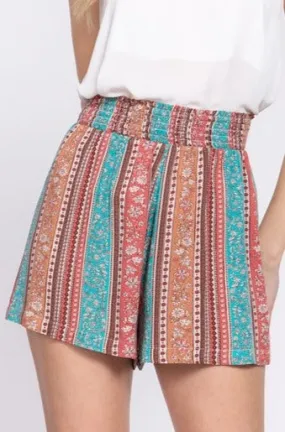 Printed Woven Shorts