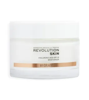 Revolution Skincare - *Hydrate* - Crema hidratante con ácido hialurónico SPF30 - Piel normal a seca