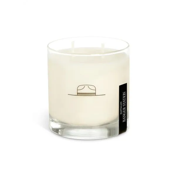 ROCKS GLASS CANDLE - SANTALUM