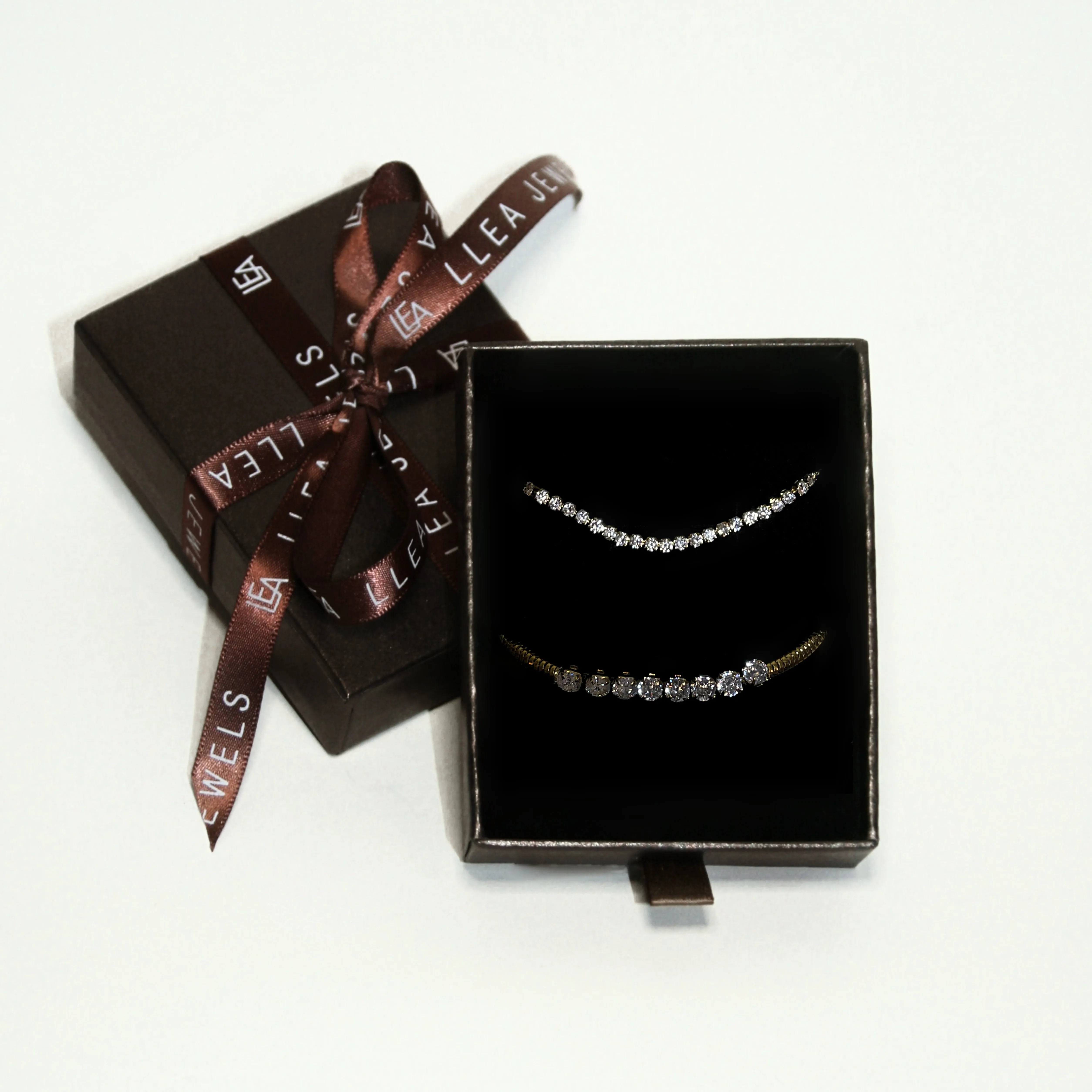 Shiny Snake Bracelet Giftset | Gold