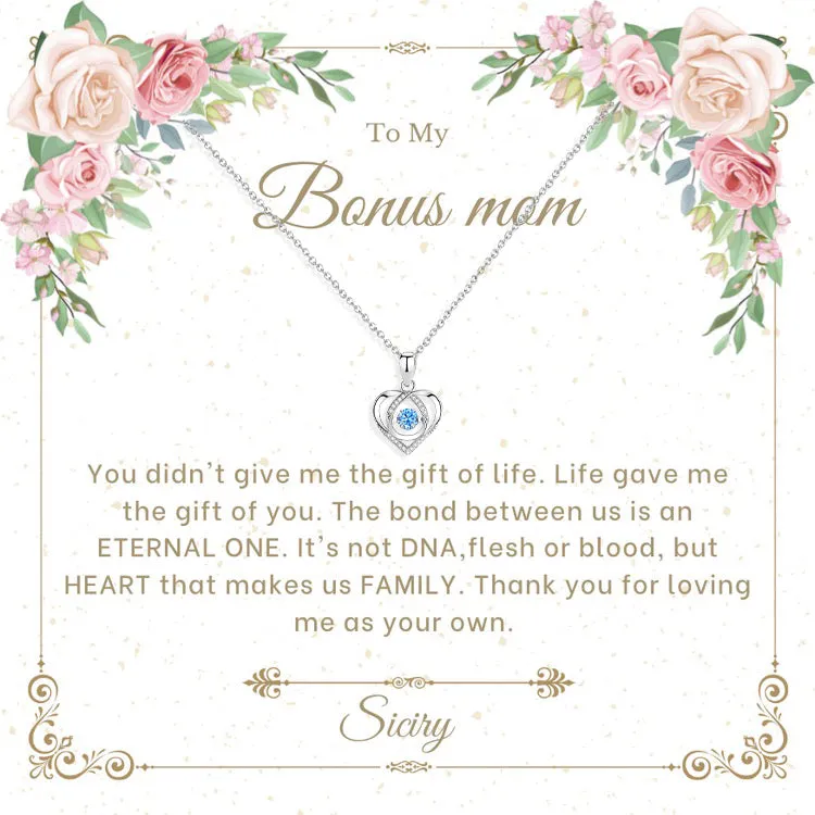 Siciry To Bonus Mom-The Beating Heart-16 Rose Box (White)