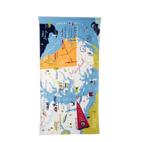 Spartina Bay Dreams Beach Towel