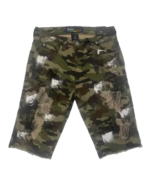 Switch "Camo" Jean Shorts