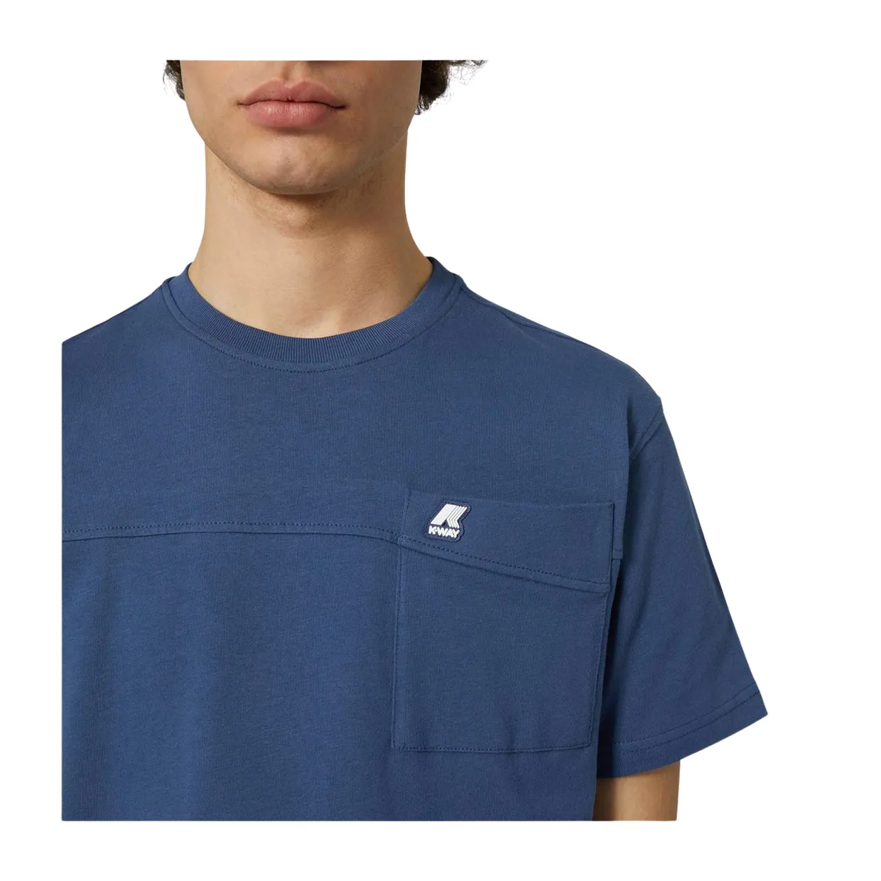 T-shirt K-Way Rosin Blu