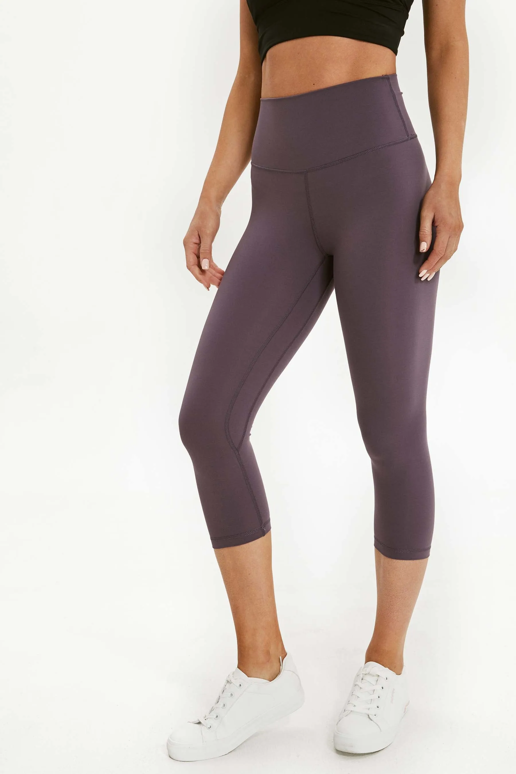 Walk And Talk High Waisted Capri Legging With Pocket