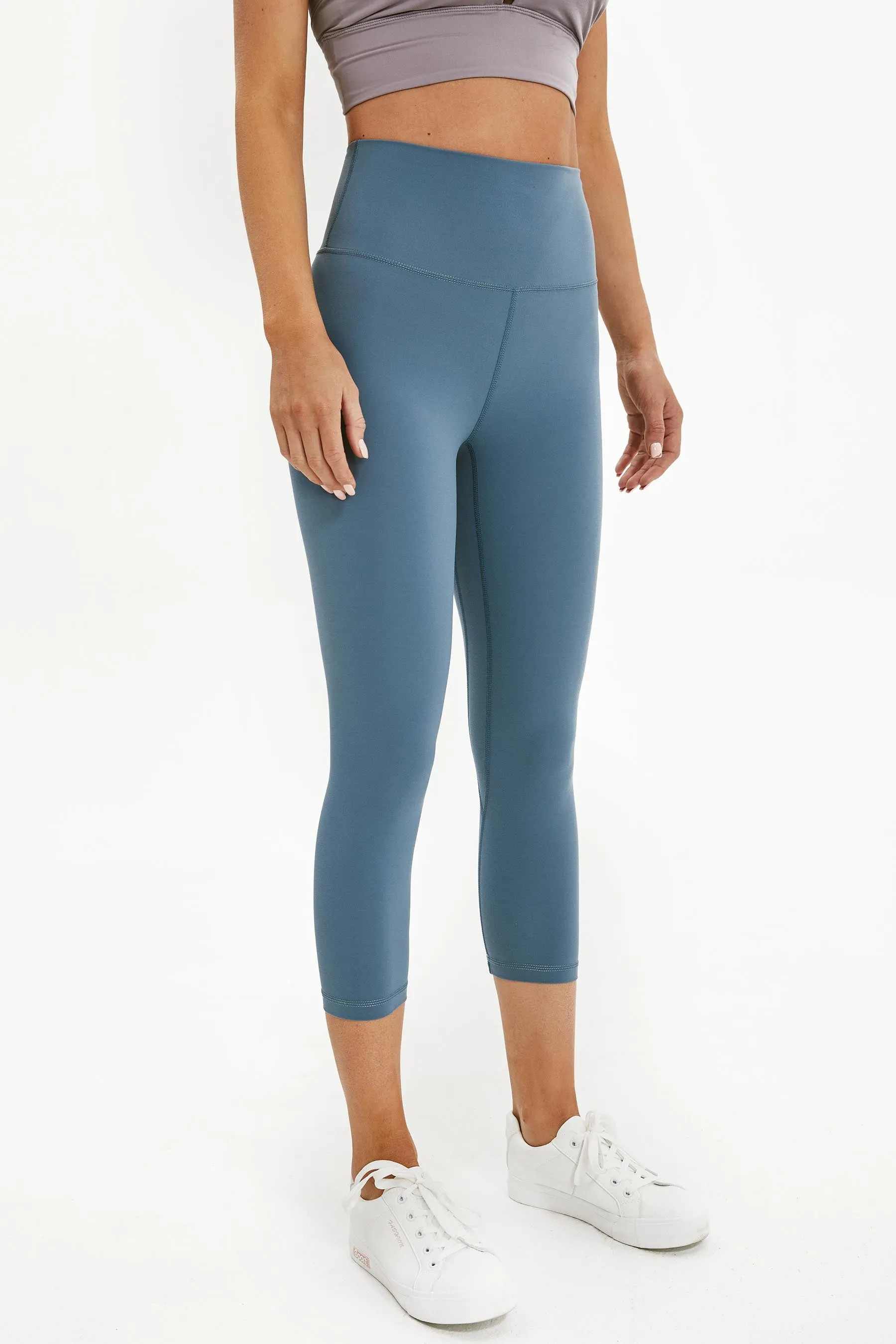 Walk And Talk High Waisted Capri Legging With Pocket