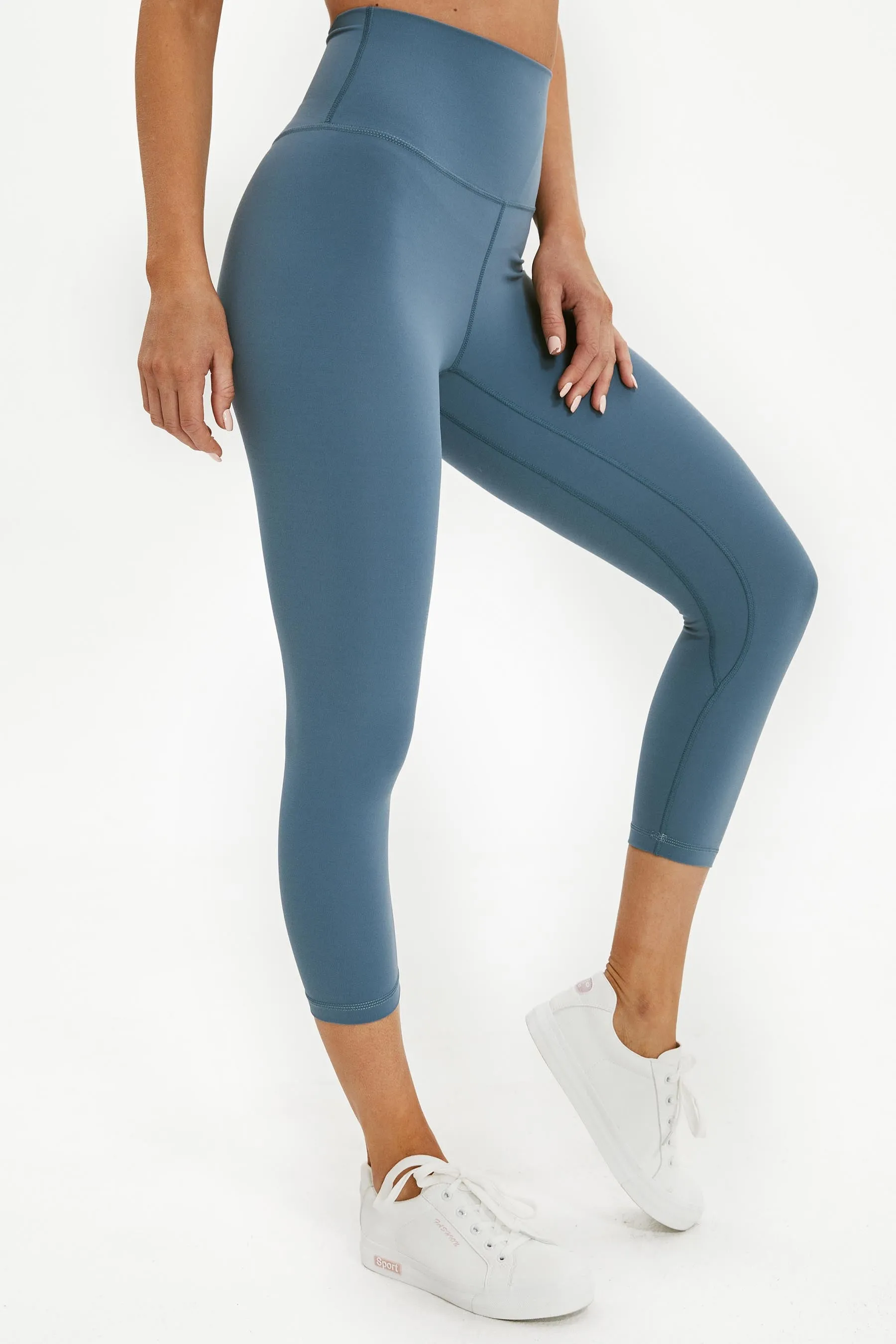 Walk And Talk High Waisted Capri Legging With Pocket