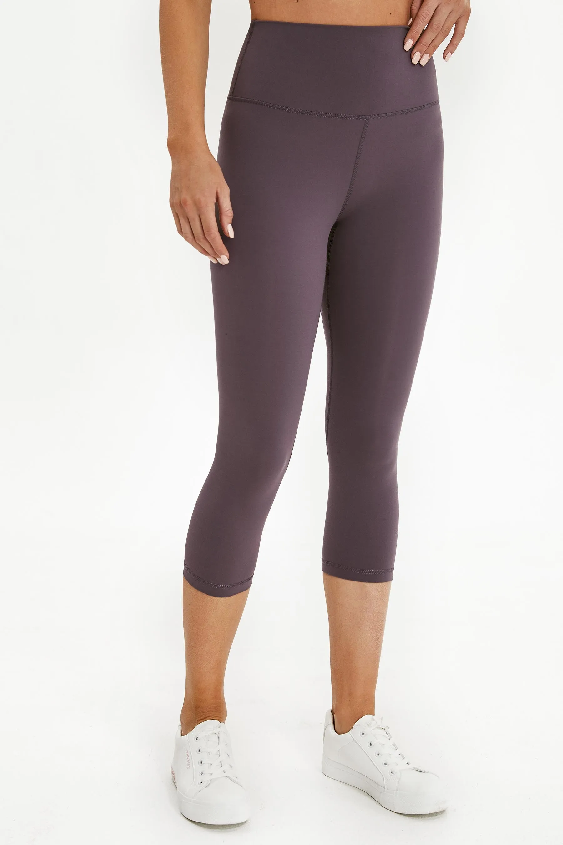 Walk And Talk High Waisted Capri Legging With Pocket