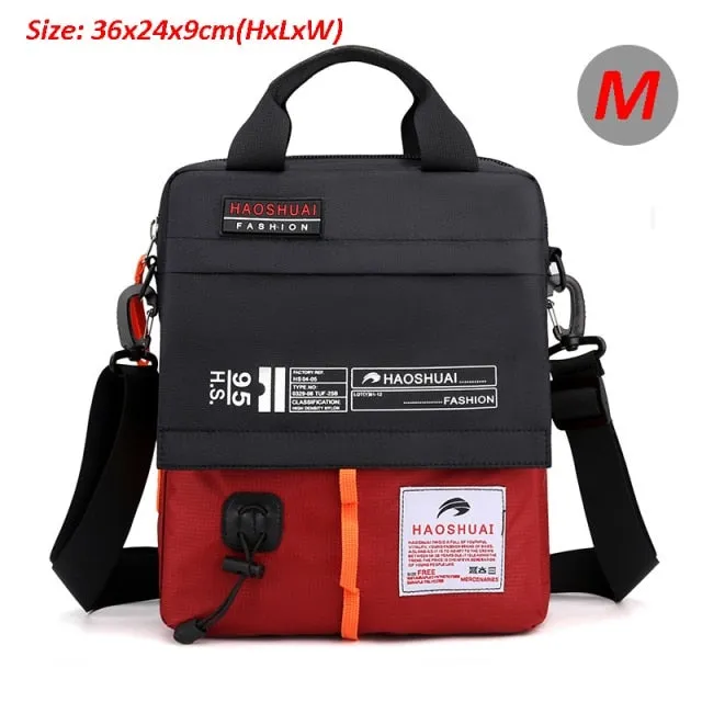 Waterproof Shoulder & Waist Messenger Bag