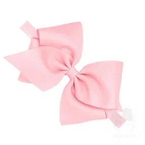 Wee Ones Bows - Mini King with Band - Light Pink